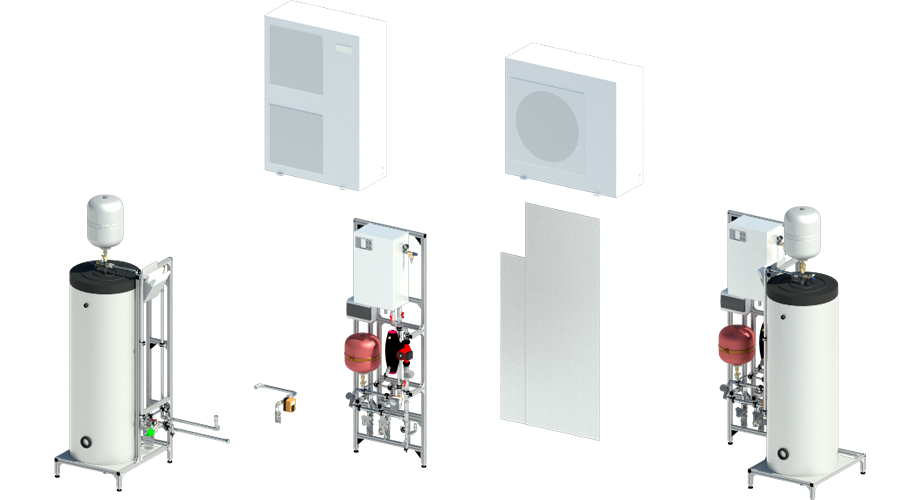 Конструктор блочно-модульной котельной HeatPumpBox-1 в Алуште